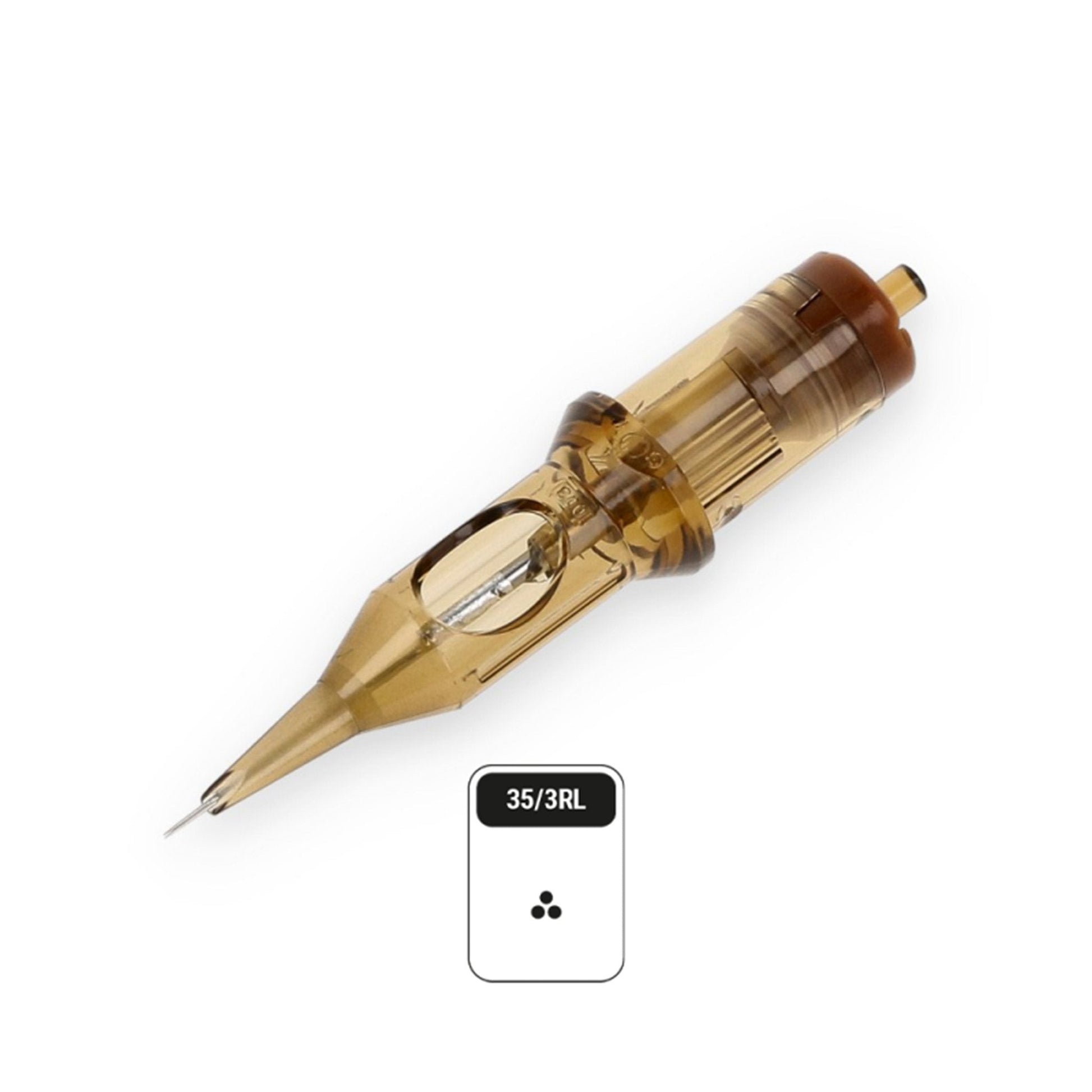 KWADRON Cartridge System 3 Round Liner 0.35 mm cartridge, single needle module