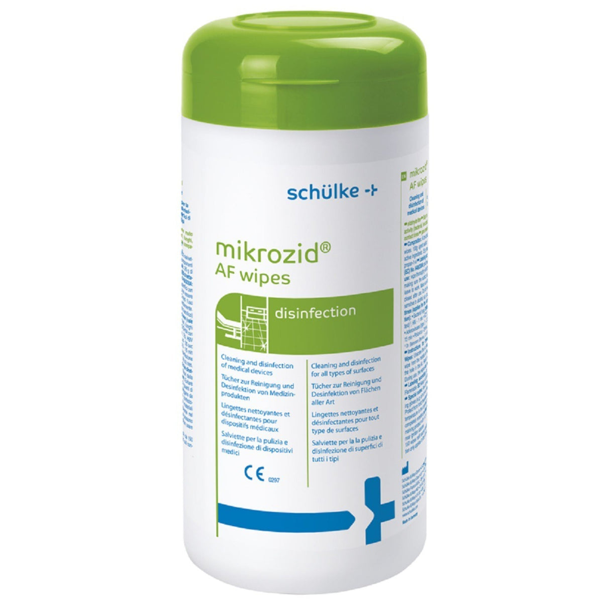 The Pigment - Schülke mikrozid® AF wipes Desinfektionstücher Gebrauchsfertige, getränkte Tücher zur Flächendesinfektion 1 Spenderdose = 150 Tücher (14 x 18 cm)