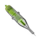 Stellar 2.0 1 Round Liner cartridge close-up of the long taper needle tip