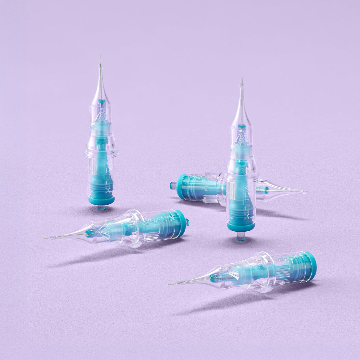 Vertix Academy 3 Round Liner cartridge colour-coded caps