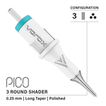 Vertix Pico 3 Round Shader PMU cartridge single needle