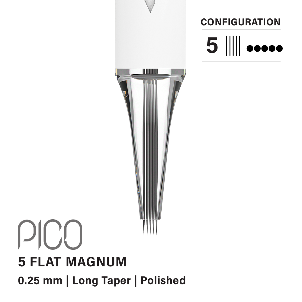 Vertix Pico 5 Magnum Flat cartridge box packaging