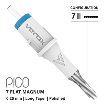 Vertix Pico 7 Magnum Flat PMU cartridge needle, single piece