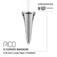 Vertix Pico 9 Magnum Curved cartridge box packaging
