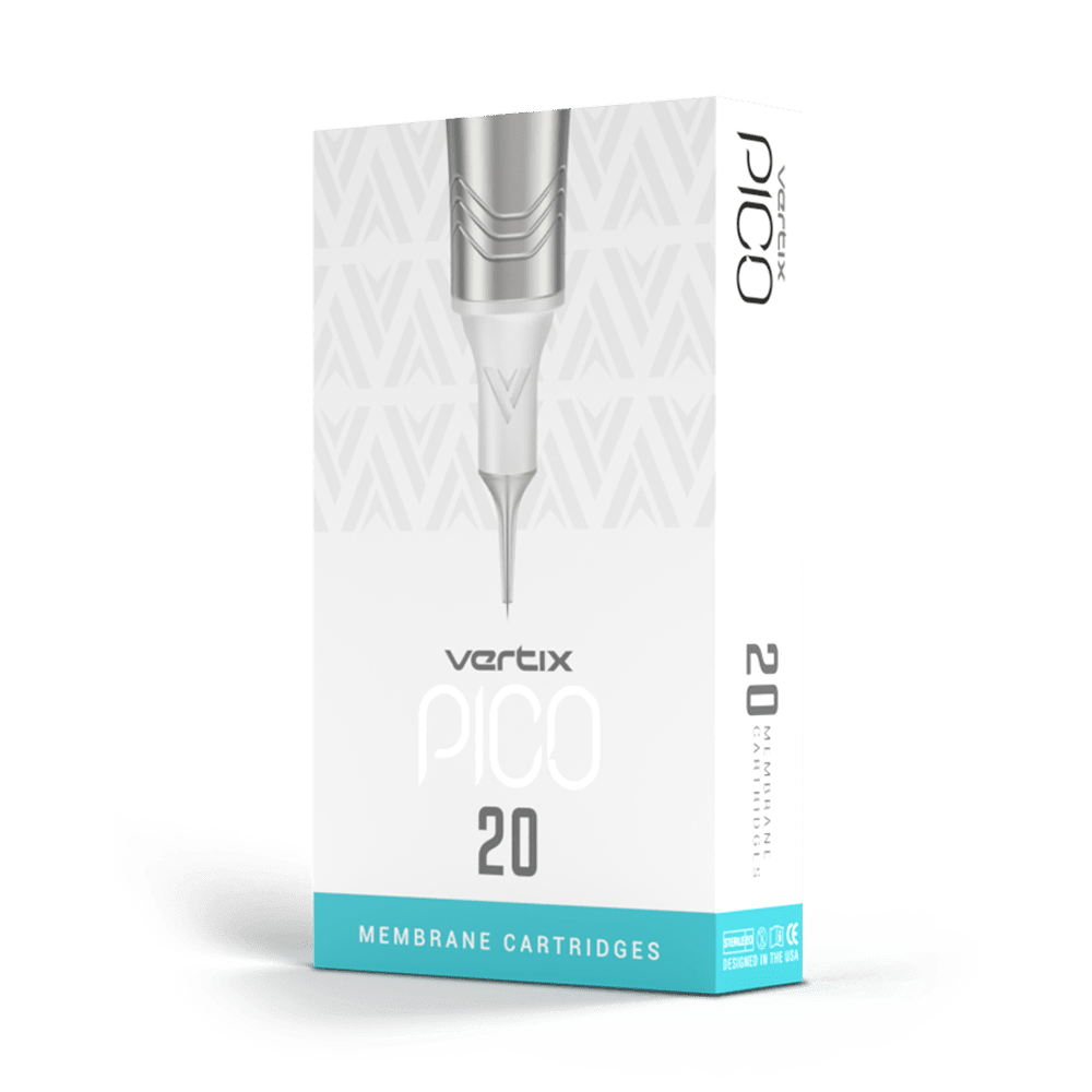 Vertix Pico 9 Round Shader cartridge needle tip detail