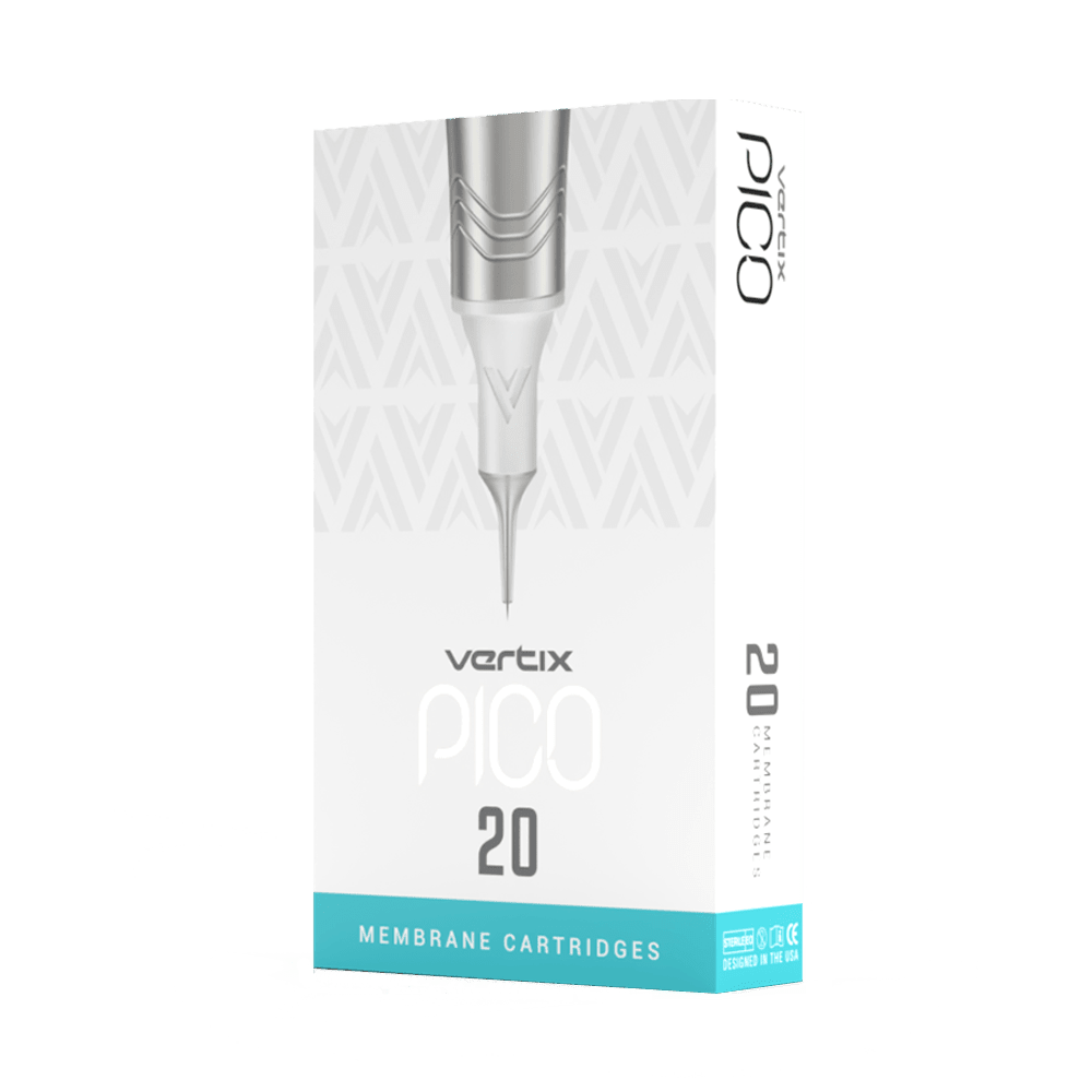 Vertix Pico 1 Round Liner cartridge box packaging