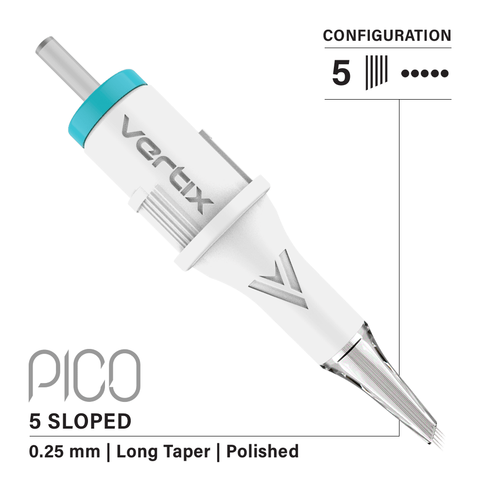 The Pigment - Vertix Pico Cartridges 5 Round Liner Sloped